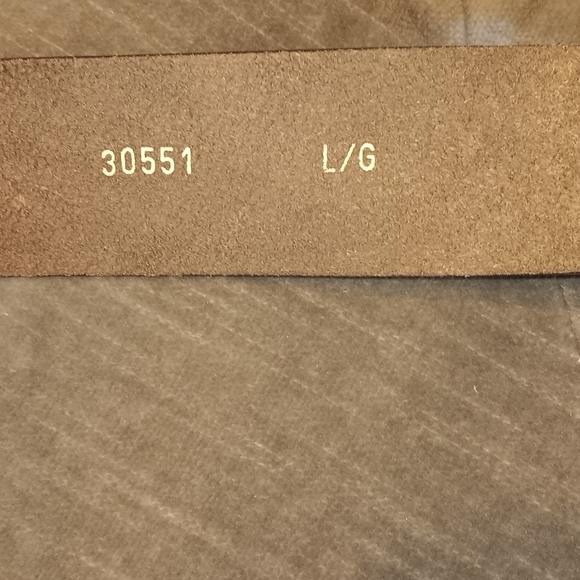 Canadian Leather Belt L brown - Picture 3 of 5